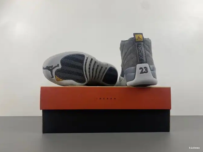 Cheap mens AIR 12 GREY